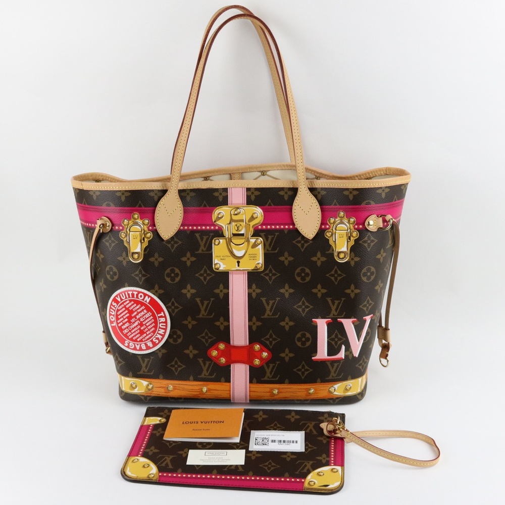 Like New 😍 Louis Vuitton Monogram Summer Trunks Neo Neverfull MM